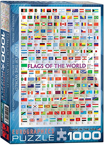 EuroGraphics Flags of the World Puzzle (1000-Piece)