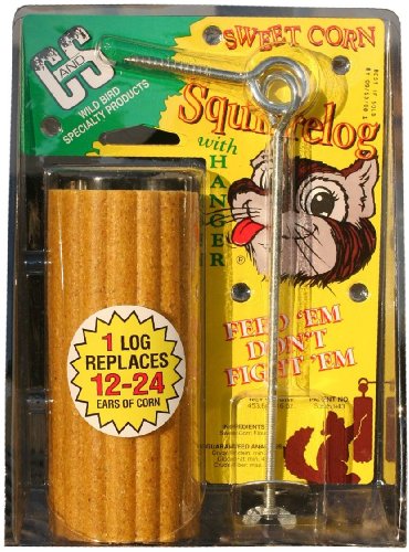 C&S Sweet Corn Squirrelog With Hanger Starter Kit