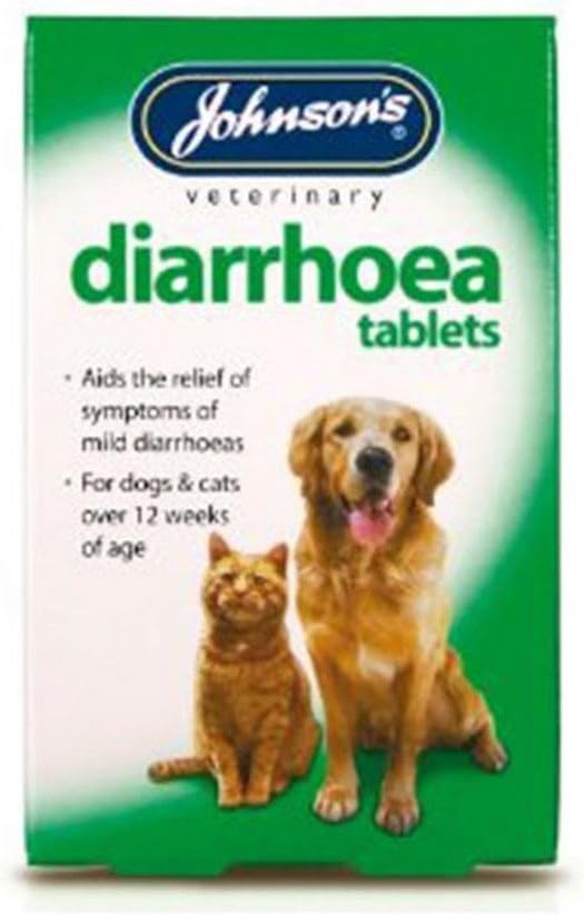 Duke & Co Dog & Cat Diarrhoea Tablets - Relief for Mild Diarrhoea 1 Pack