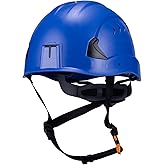 Land Helmets Type 2 Class C Vented Safety Helmet – ANSI/ISEA Z89.1 Type II OSHA Compliant Hard Hat. Trusted in Construction,