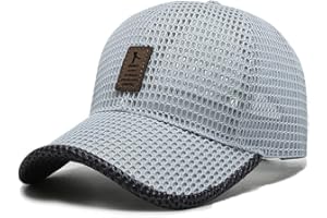 FASHIXD Summer Mesh Baseball Cap for Men Women Trucker Mesh Hat Baseball Hats Outdoor Sports Running hat