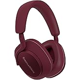 Bowers & Wilkins Limited Edition Px7 S2e Over-Ear Headphones, Bluetooth Headphones Over Ear with Enhanced Noise Cancellation, Transparency Mode, Crystal-Clear Calls, 30-Hour Battery Life, Ruby Red