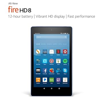 All-New Fire HD 8 Tablet with Alexa, 8