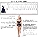 Miusol Women's Retro Floral Lace Slim Evening Cocktail Party Dress (Medium, Wine)