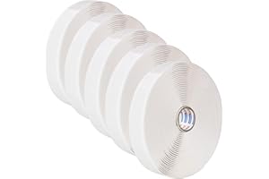 ADHES TAPE PURSUIT OF PERFECTION ADHES Premium Butyl Sealant Tape 1" x 30 'x 1/8", 5 Rolls White Butyl Rubber Sealant Tape for RVs, Vehicles, Marine and Home Repair – Ideal for Headlights, Windows, Doors, and Windshields