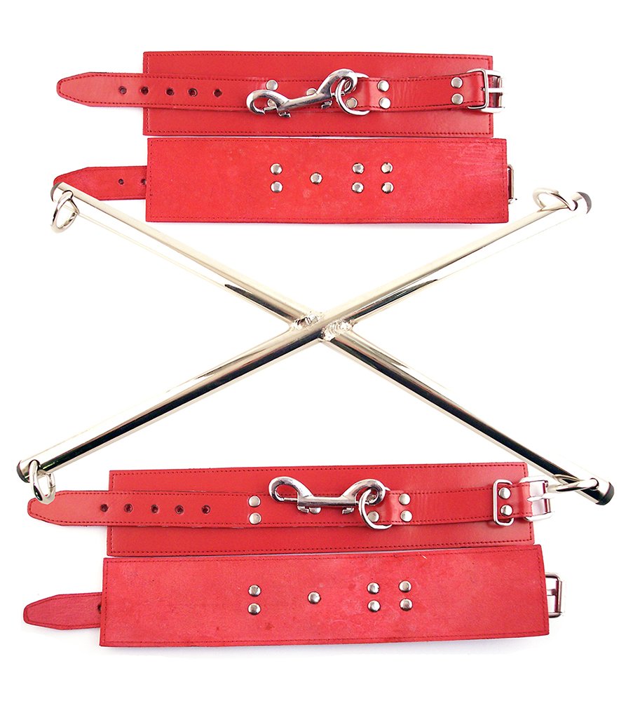 Rouge Garments Red Rod Hogtie with Cuffs