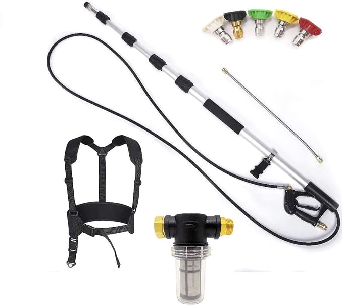 LOVHO 18 ft Pressure Washer Extension Wand with 100