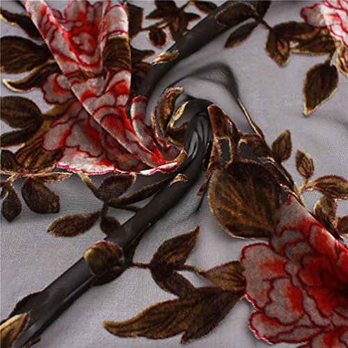 4 Womens+Velvet+Burnout+Kimono+Cardigan