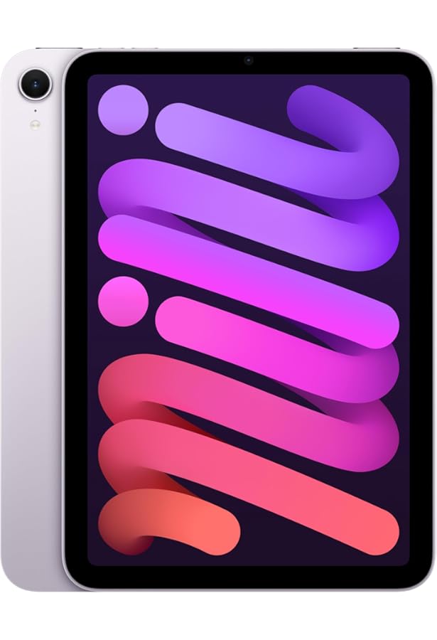 iPad mini 6 64GB スターライト Smart Folio パーブル iPad mini 6 Wi-Fi + Cellular 64GB - パープル [整備済製品