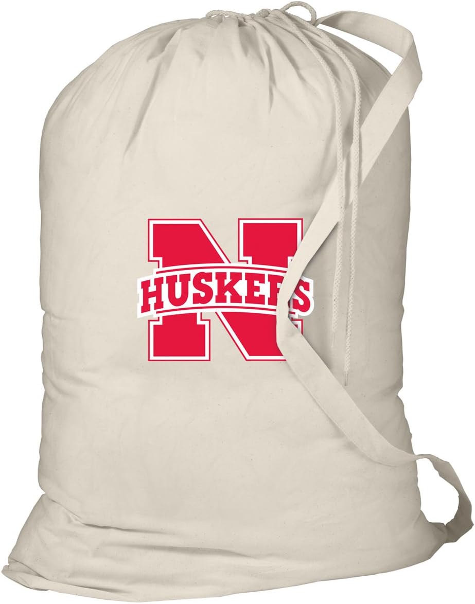 of University Bag Laundry Huskers Nebraska Bay Broad Nebraska Bag