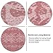 26-Inch Large Nordic Style Knitted Christmas Stockings in Burgundy/White for Stuffers & Mantel, Wall, & Staircase Decoration