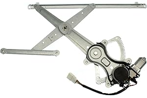JC Whitney Window Regulator Compatible with Toyota Tundra 2004-2006, Toyota Sequoia 2001-2007 Front, Driver Side JRT46290008