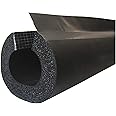 K-Flex 6RXLO100448 6' Insul-Lock DS Pipe Insulation 4-1/2"ID x 1" Thick W/Overla