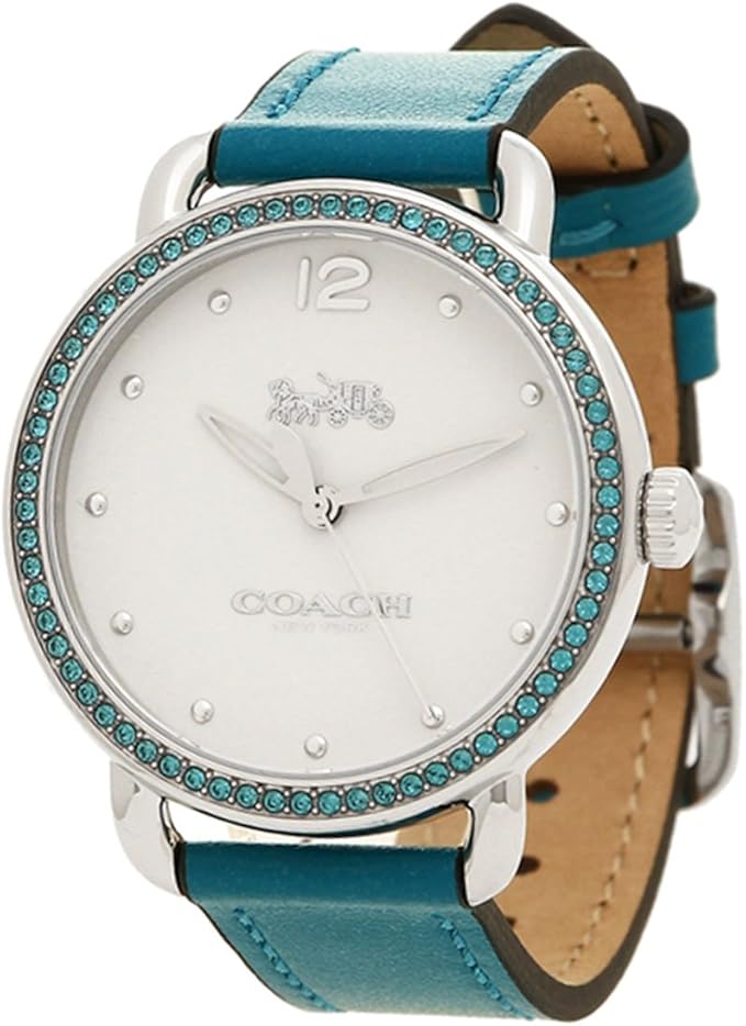 Amazon コーチ Coach 腕時計 デランシー 36mm グリーンストーン 革ベルト レディース 並行輸入品 レディース腕時計 腕時計 通販
