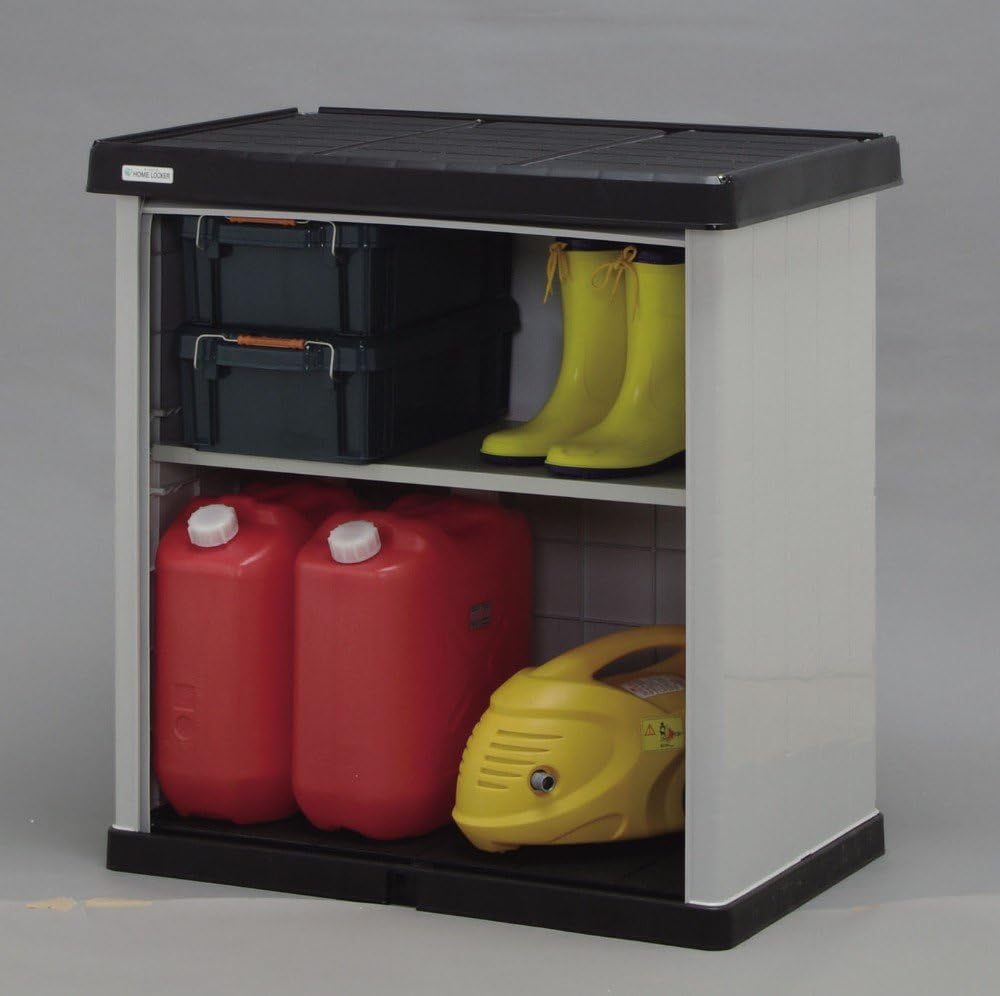 Amazon Co Jp 屋外 収納庫 灯油ポリタンク 園芸用品 レジャー スポーツ用品 の 収納 に 便利アイテム おすすめ ホームロッカー ドラッグストア