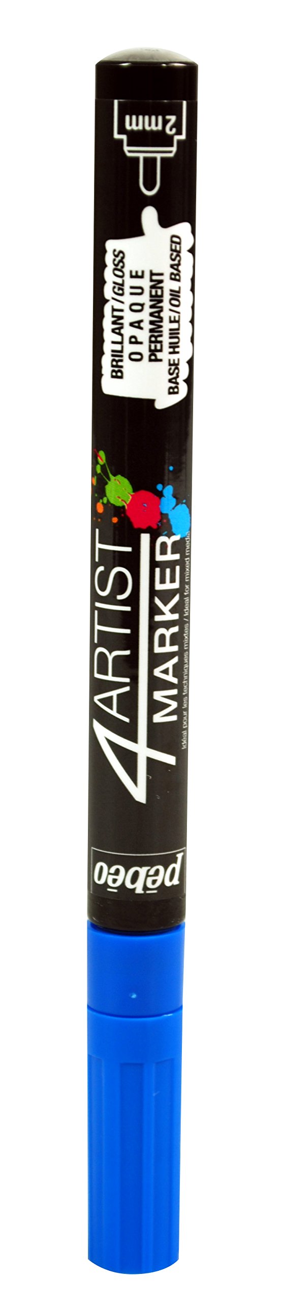 Pebeo 4Artist Dark Blue Marker - 2mm, Round