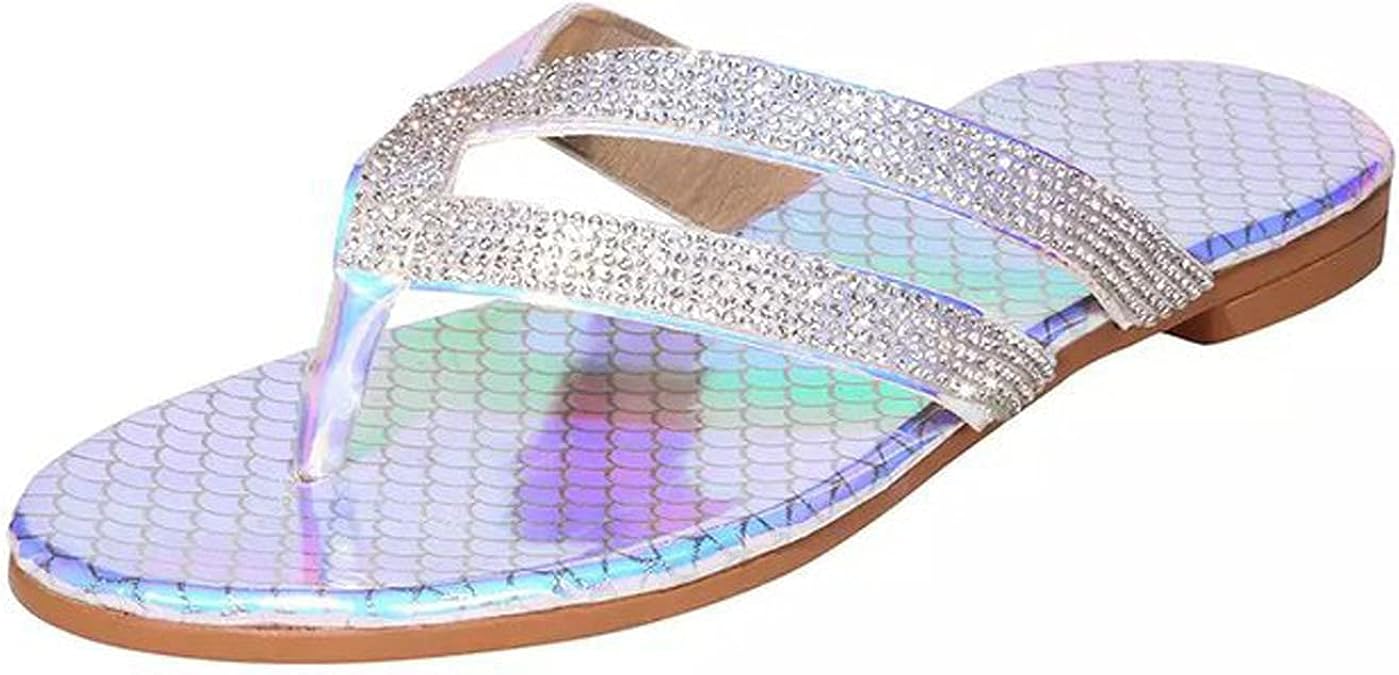 Amazon.com: Sandals for Women Roman Casual Summer,2022 Cute Rhinestone