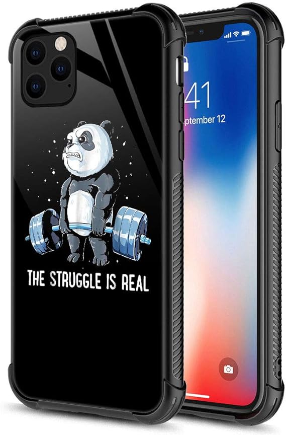 Amazon Com Iphone 11 Case Panda On Swole Iphone 11 Cases For Men