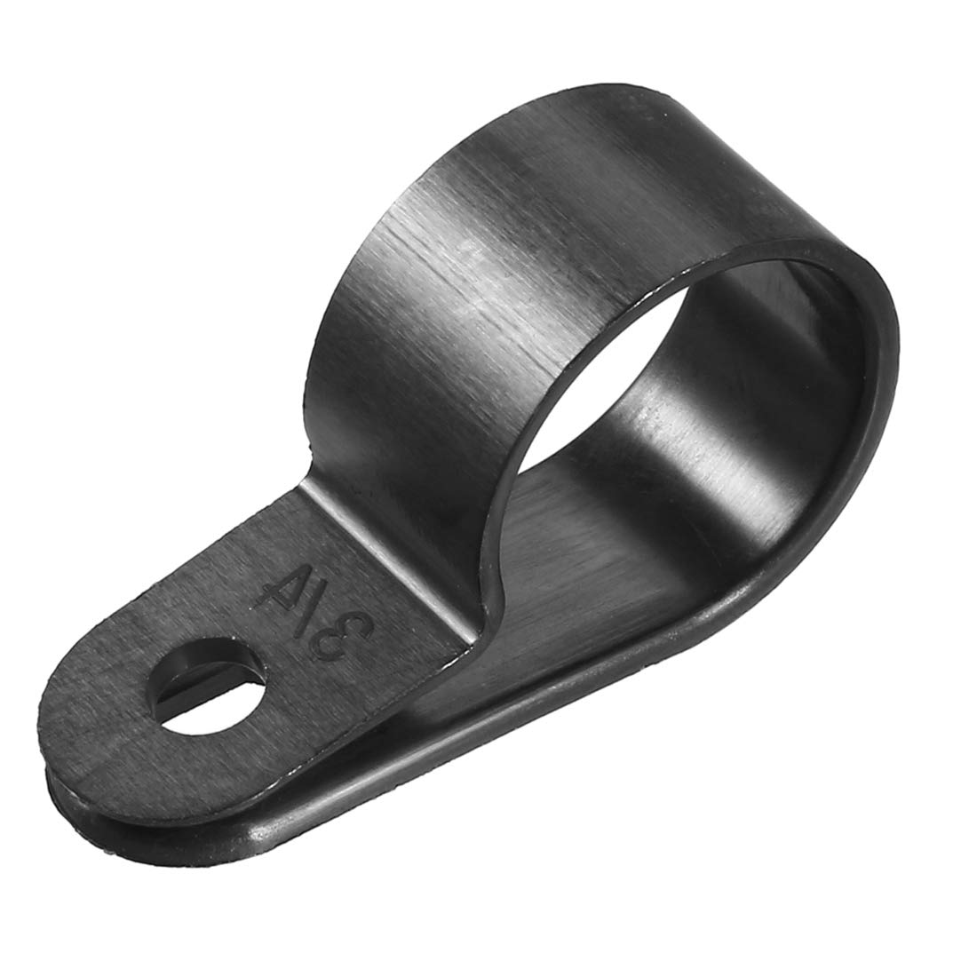 sourcing map 30pcs Nylon R-Type Cable Clamp Organizer Cord Clips for Wire Management 19.4mm CC-5