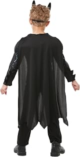 Rubies Official Batman Deluxe Kids Costume Dark Knight DC Boy Size Small view 3