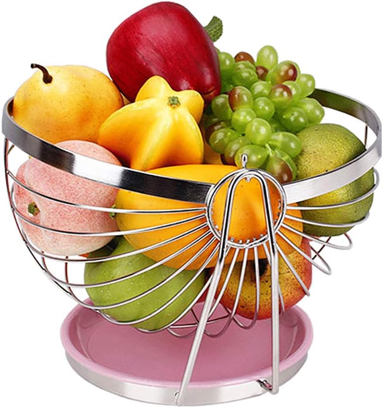 Single Tier Countertop Obstkorbhalter Swinging Abnehmbarer Obsthalter