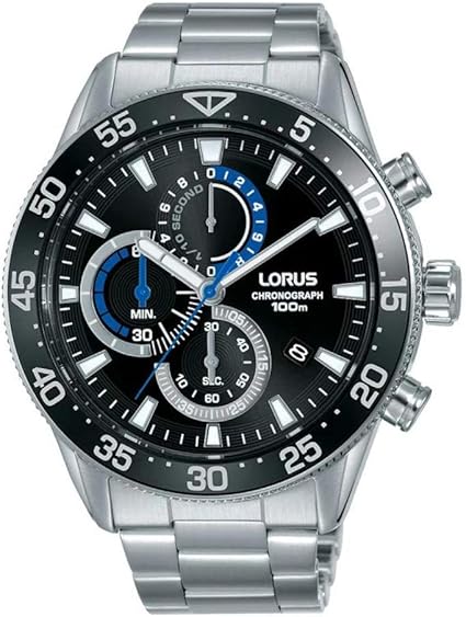lorus chronograph titanium 100m