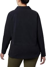 Columbia Glacial IV Half Zip Fleece Pullover Black 3X Women view 7