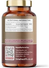 Time Health Astaxanthin 7mg 120 Caps Natural Haematococcus Pluvialis UK view 2