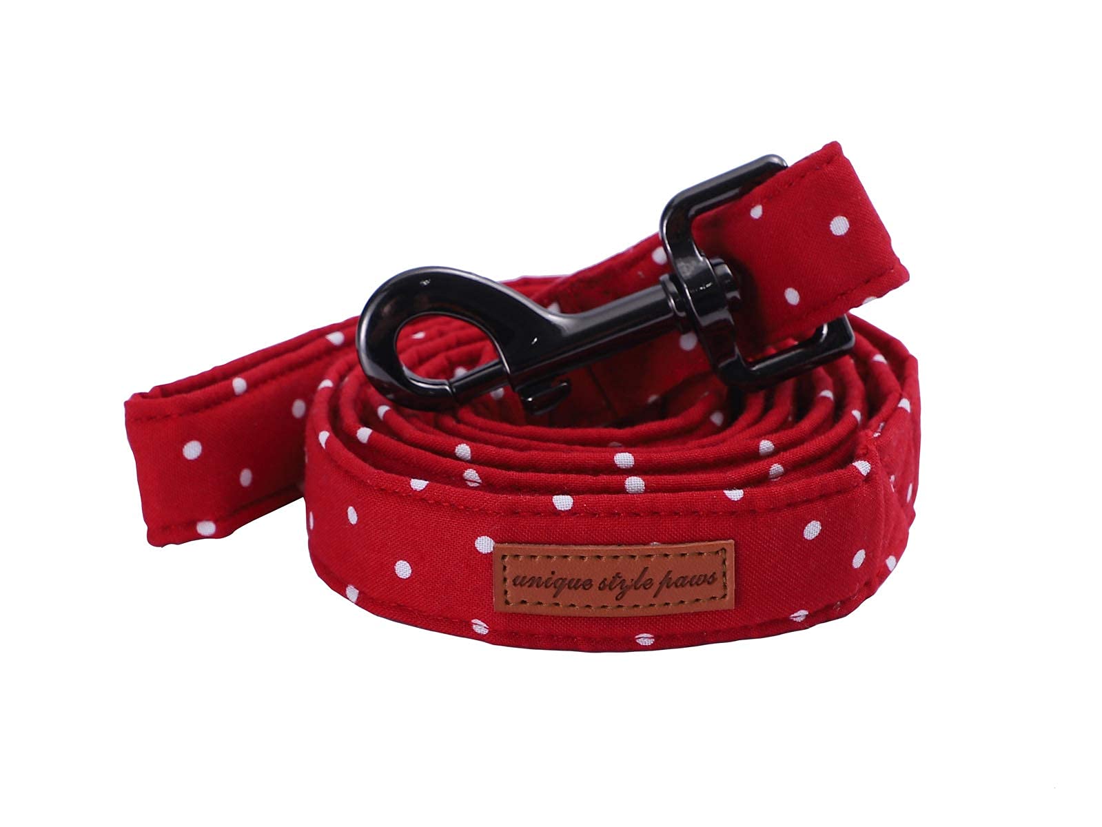 Unique style paws Handmade Durable Dog Lead Soft Comfortable Handle Lead for Dogs 3 Size 10 Patterns