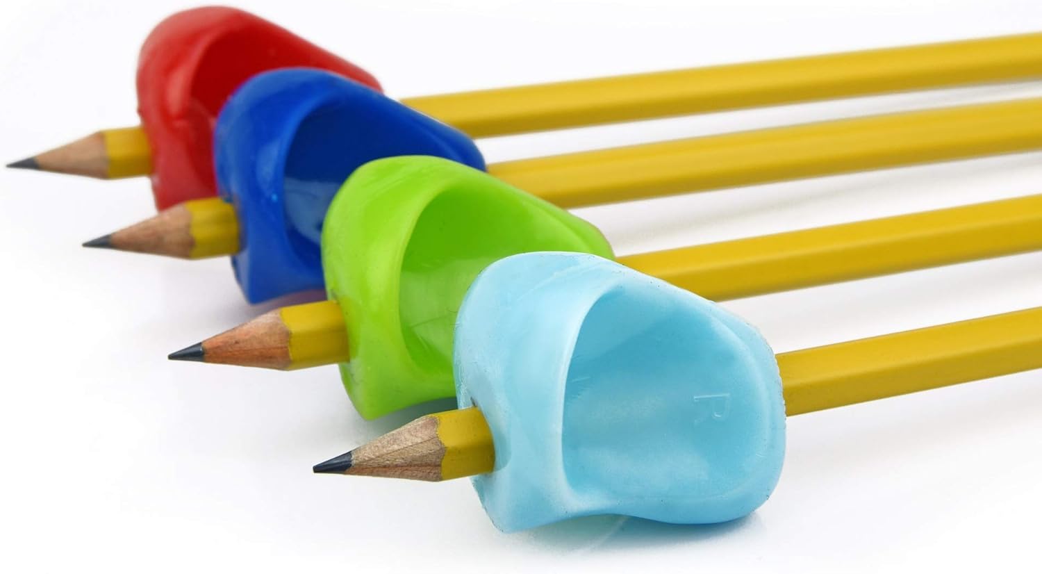 The Pencil Grip Pinch Grip Ergonomic Writing Aid, 6 Pack, Gloss Colors (TPG-12706) : Office Products