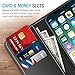 Maxboost Wallet Case Designed for Apple iPhone Xs (2018)/ iPhone X (2017) [Black] [Folio Style] [Stand Feature] Credit Card Leather Flip Case Magnetic Closure for iPhone Xs & iPhone X