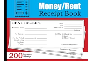 Money Rent Receipt Book: Tenant Rent payment receipt | proof of rent payment | Cash Money Receipt Book | Sales Order Money Re