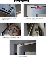 Aongray 2 Pairs Window Restrictors Locks 304 Stainless Steel UPVC 100mm Safety view 4