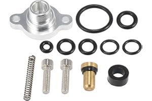 X AUTOHAUX Upgraded Fuel Pressure Regulator Spring Set with 7 O Rings for Ford 7.3L Powerstroke Diesel 1999-2003 for Ford Exc