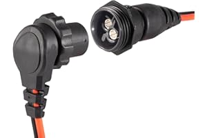 1865120 MKR-28 Freshwater and Saltwater Trolling Motor Plug and Receptacle Marine Battery Accessory