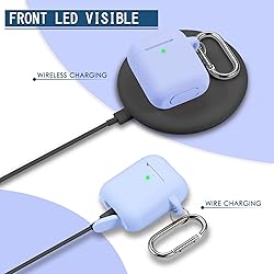 R-fun Compatible with AirPods Case Cover, Soft