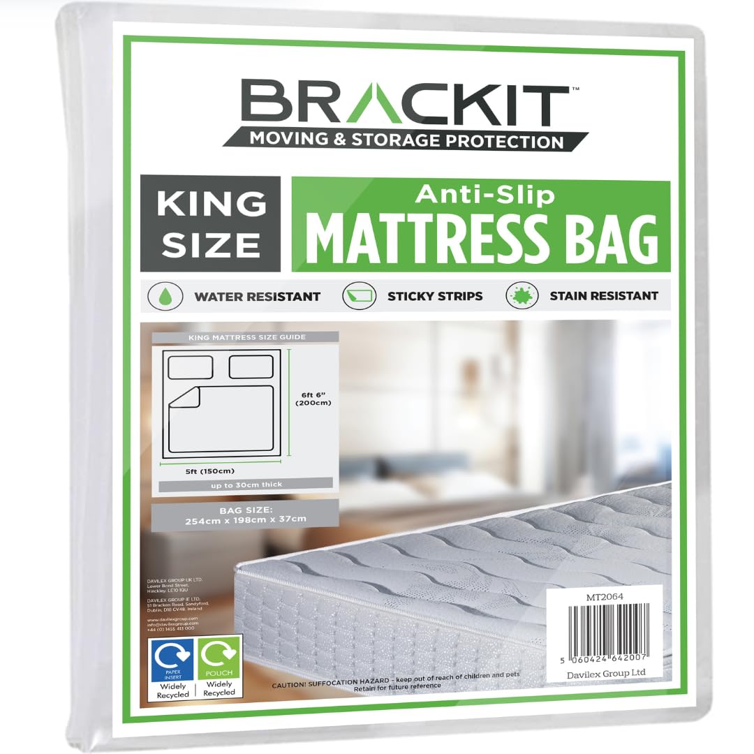 Mattress Bag for Storage – Sealing Strip – 200g – King Size and Super King Size – 254 x 198 x 37cm