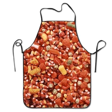 SPHGdiy Halloween Candy Deluxe Personalized Kitchen Apron
