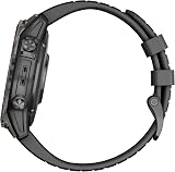 Garmin Fenix 7 Pro Sapphire Solar 47mm Gray/Black Band Smartwatch view 3