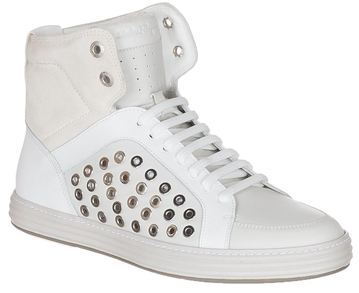 ferragamo mens high top sneakers
