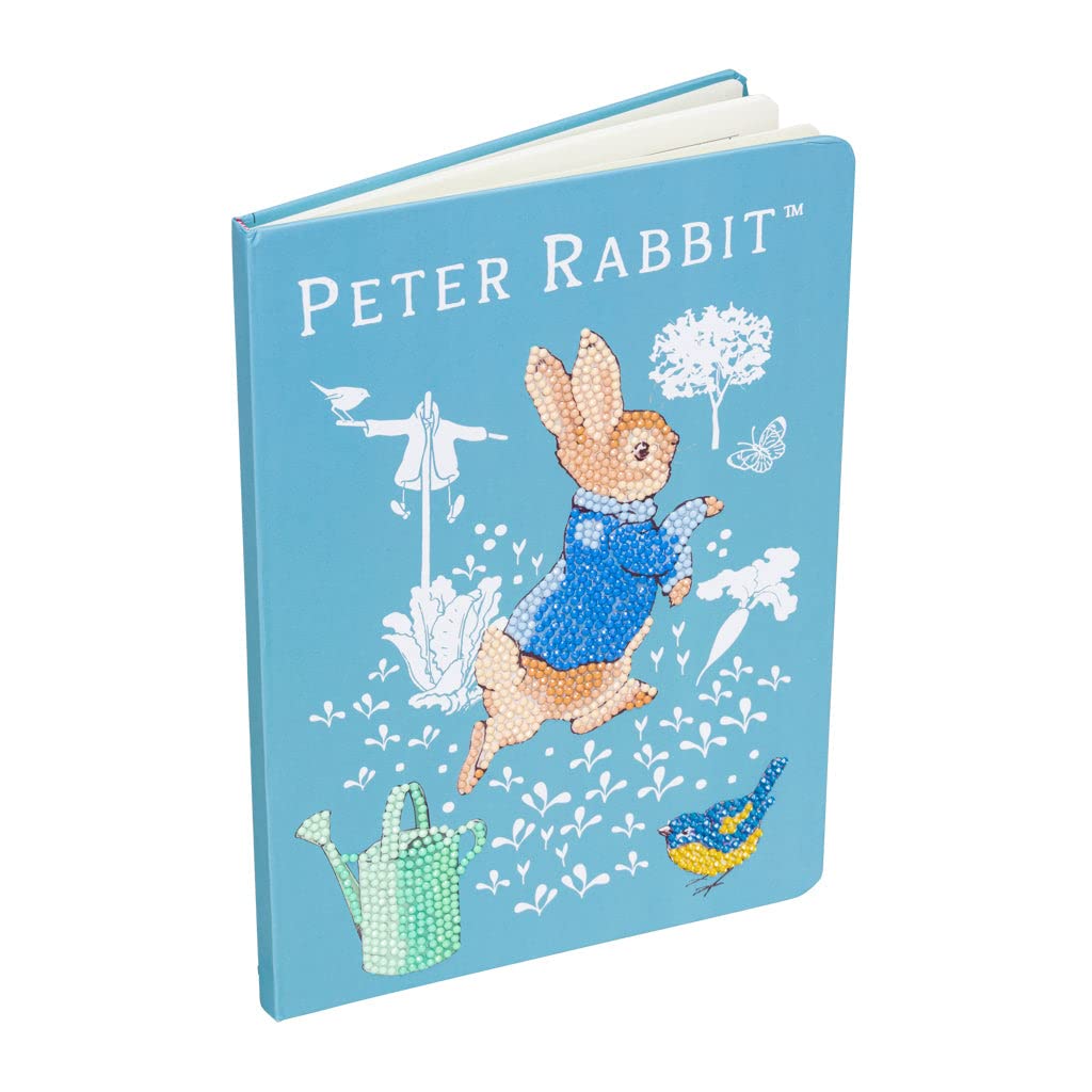 CRYSTAL ART Peter Rabbit Notebook 18x26cm