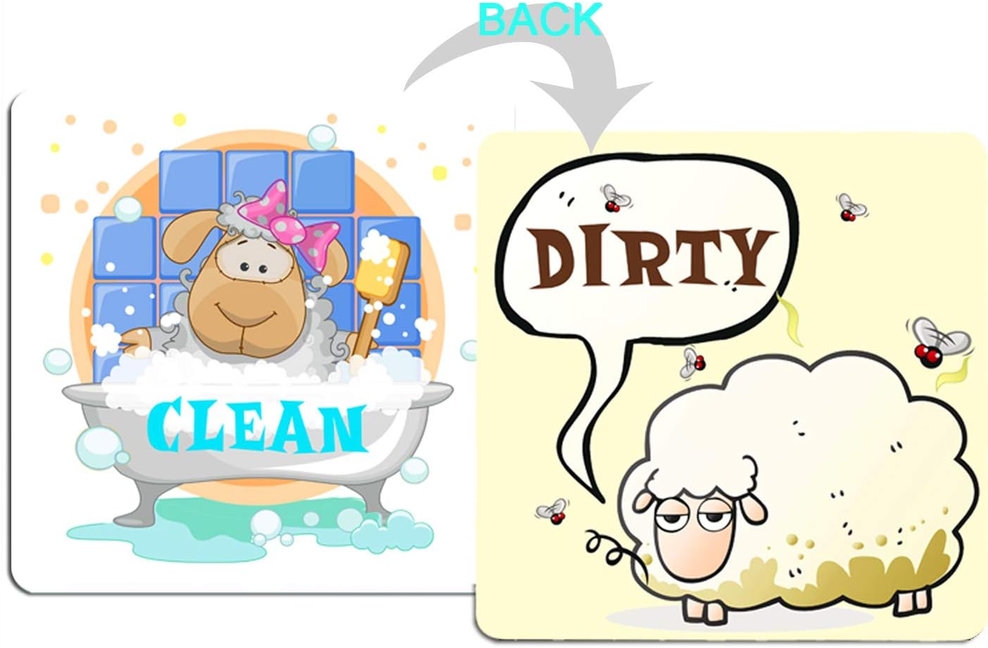 Best reversible dishwasher magnet clean dirty