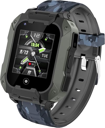 Topchances Kids Smart Watch GPS Tracker Video Call SOS Calling Pedometer Boys