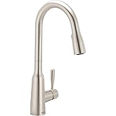 Moen Orivesi Spot Resist Stainless Pulldown Kitchen Faucet | 87891SRS, Power Boost