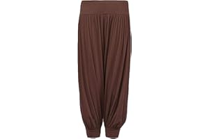 Loxdonz Kids Harem Loose Casual Baggy Sports Dancing Pants Girls Harem Children Trouser