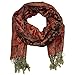 Falari Women's Woven Paisley Pashmina Shawl Wrap Scarf 80
