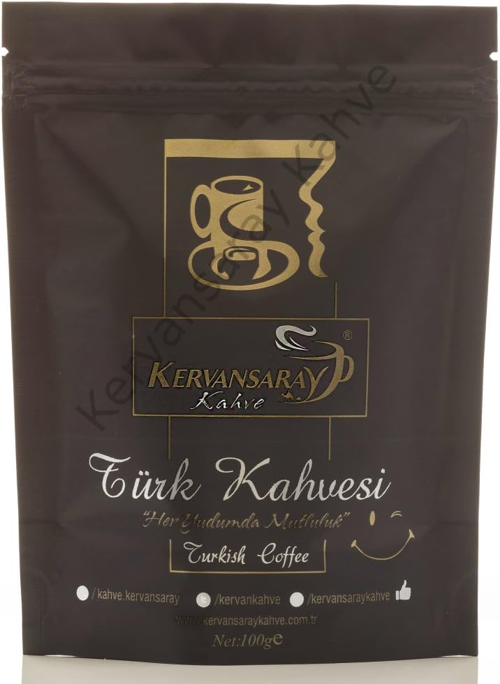 Kervansaray Turkish Ground Coffee 100g x 3