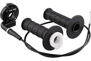 Handle Grip Twist Throttle Cable 7/8" 22mm for ATV/ATC Dirt & Mini Bike 50cc 125cc 150cc 250cc 125cc 140cc 4-Stroke Pocket Bi