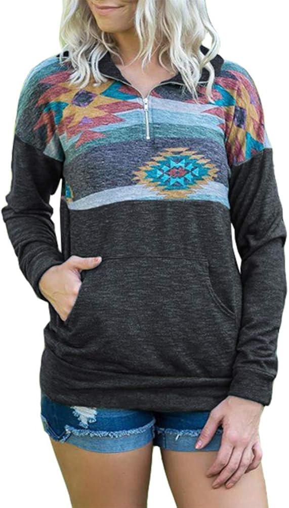 cute quarter zip pullovers