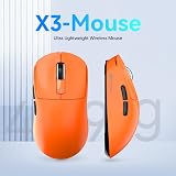 ATTACK SHARK X3 49g SuperLight Mouse PixArt PAW3395 26000 DPI BT/2.4G/Wired view 2